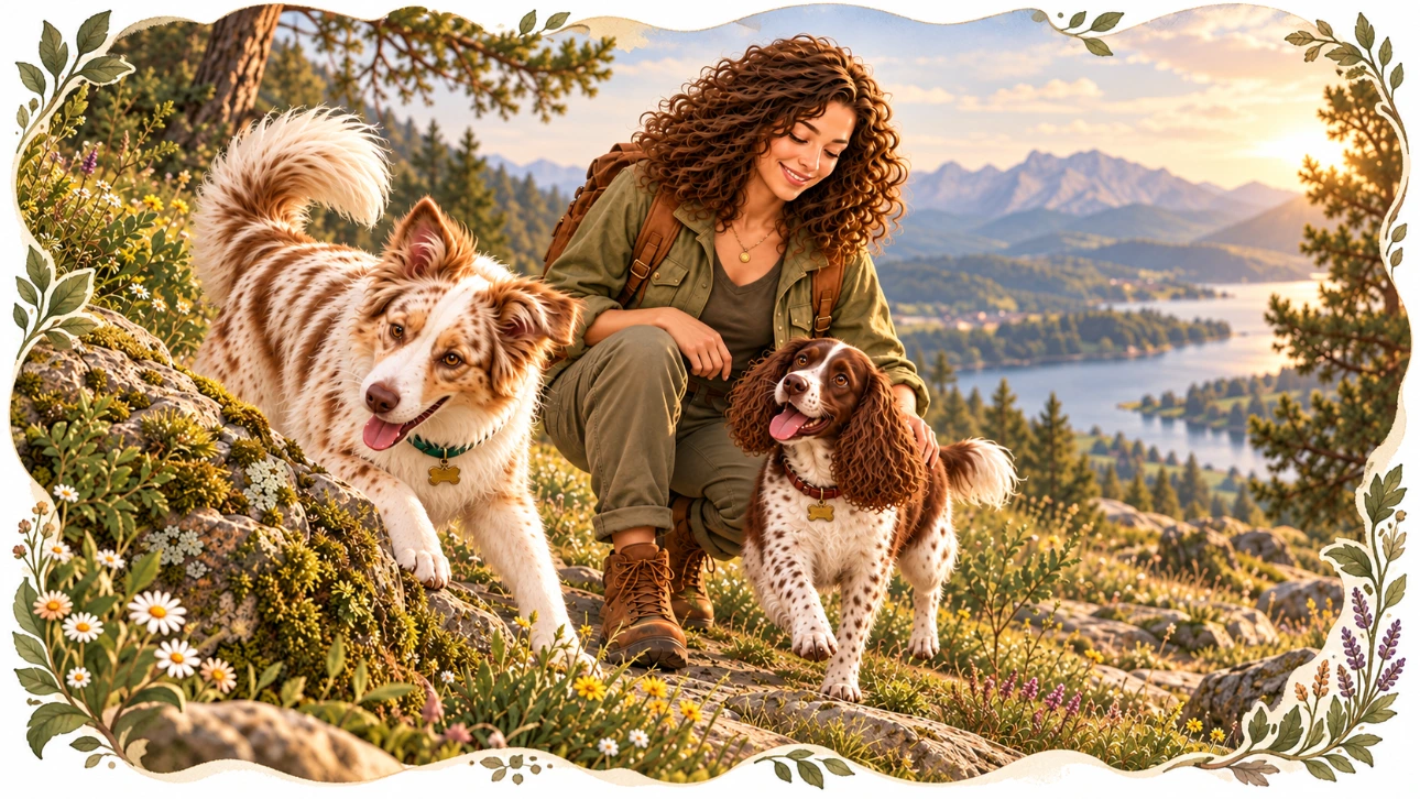 Aurore partage une aventure en nature avec Merlin et Willow